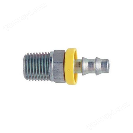Parker派克82 系列推入式現場可連接液壓軟管接頭30182-6-6（鋼材質公頭、3/8英寸）