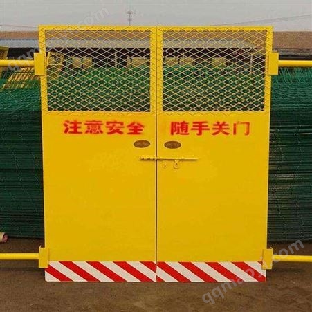 楼层通道防撞电梯门 烨钏电梯安全门供应商